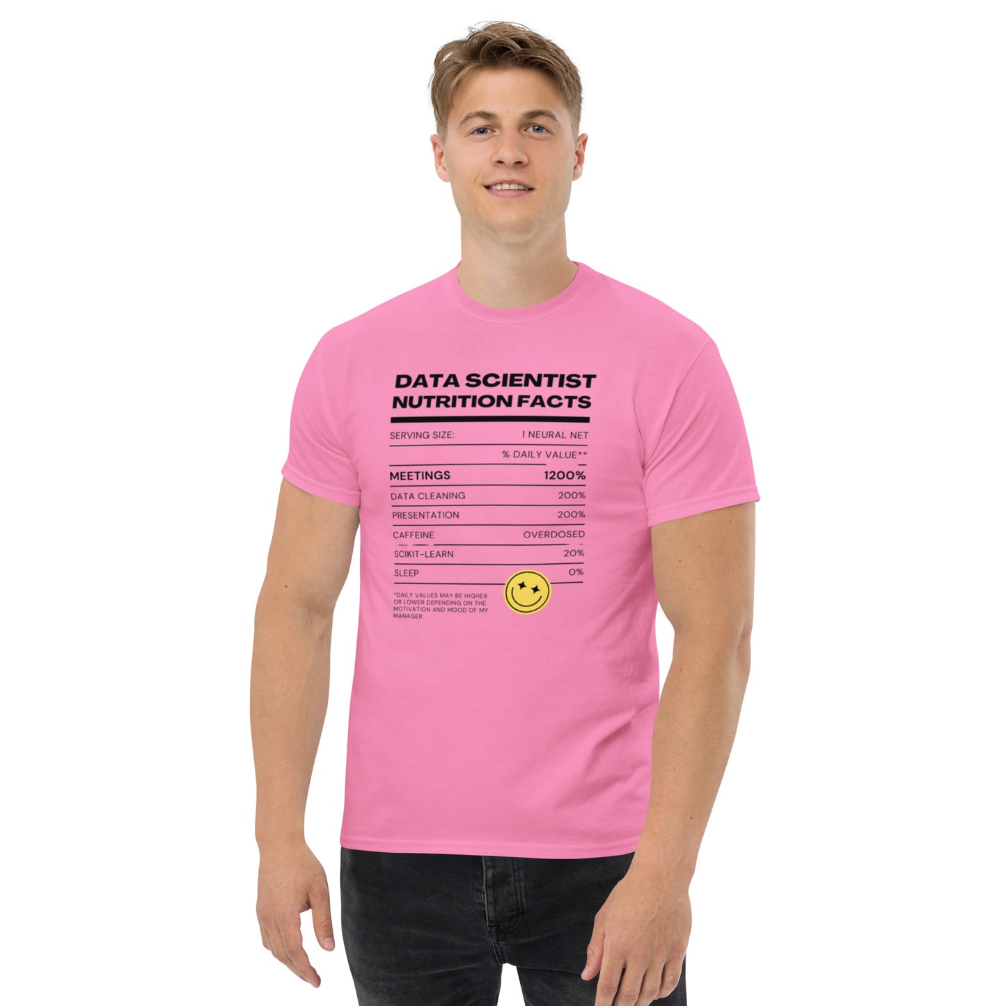 Men's Data Scientist T-shirt | Bright Colors