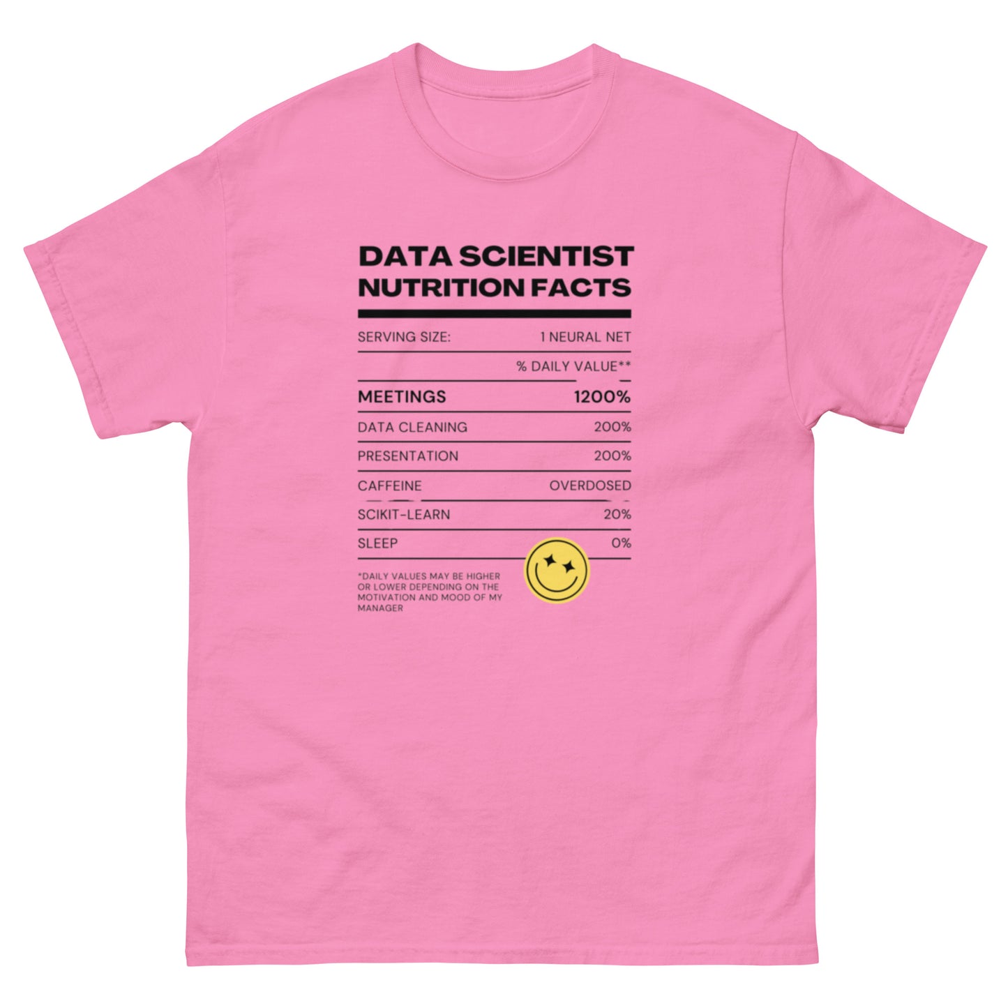 Men's Data Scientist T-shirt | Bright Colors