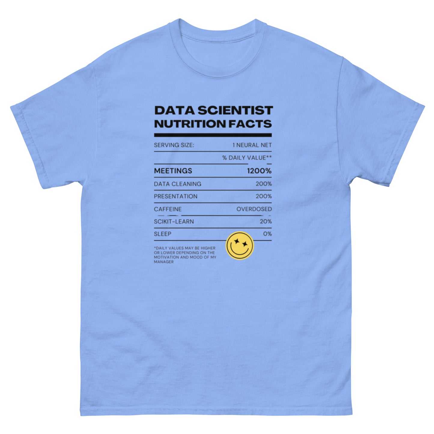 Men's Data Scientist T-shirt | Bright Colors