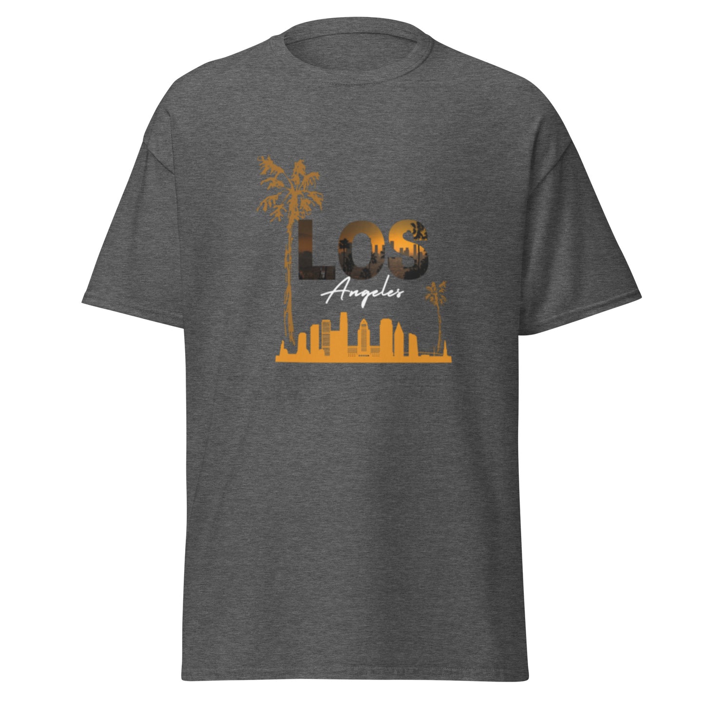 Sunset Silhouette: Los Angeles Skyline Tee