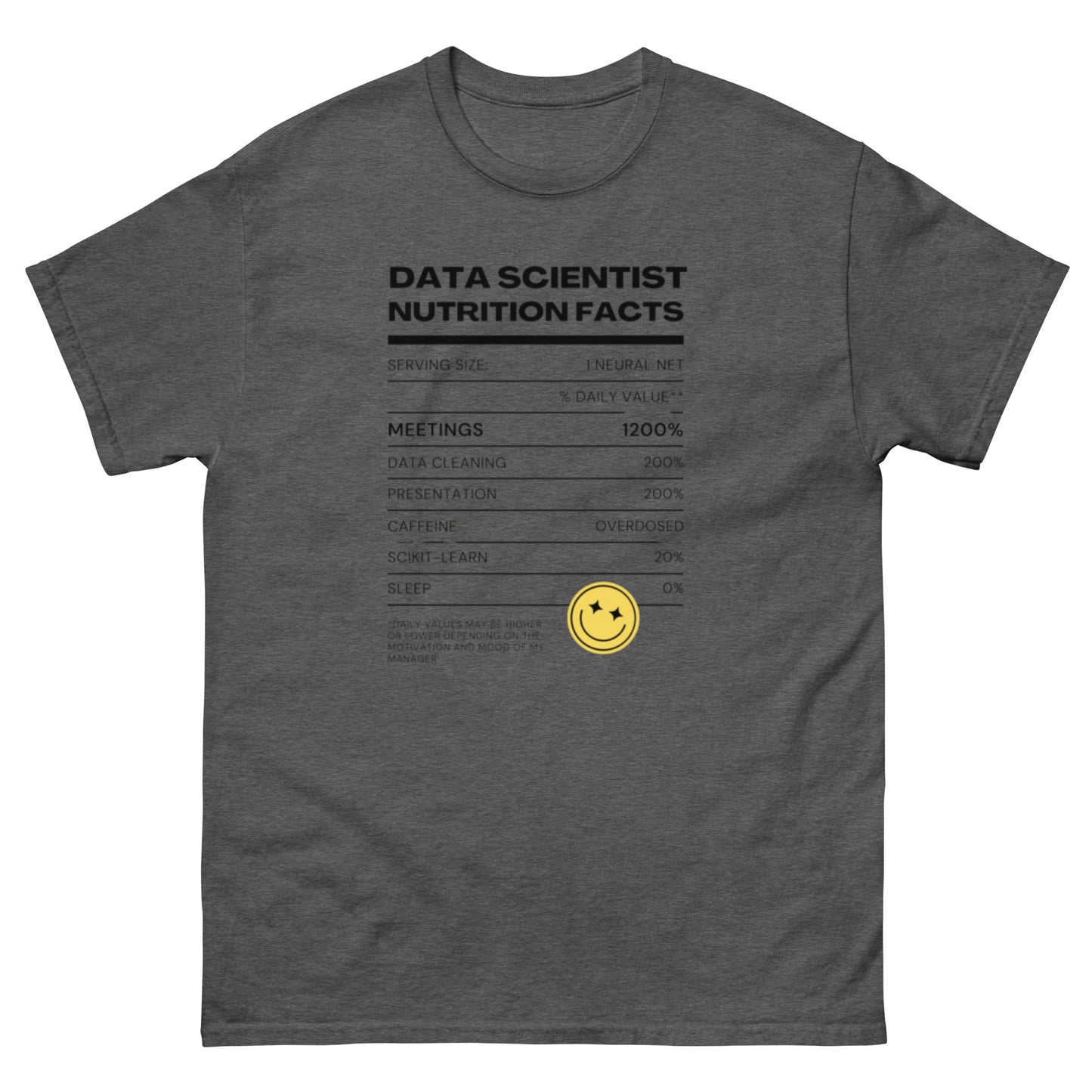 Men's Data Scientist T-shirt | Bright Colors