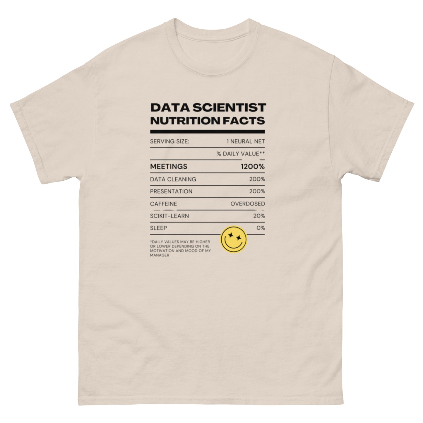 Men's Data Scientist T-shirt | Bright Colors
