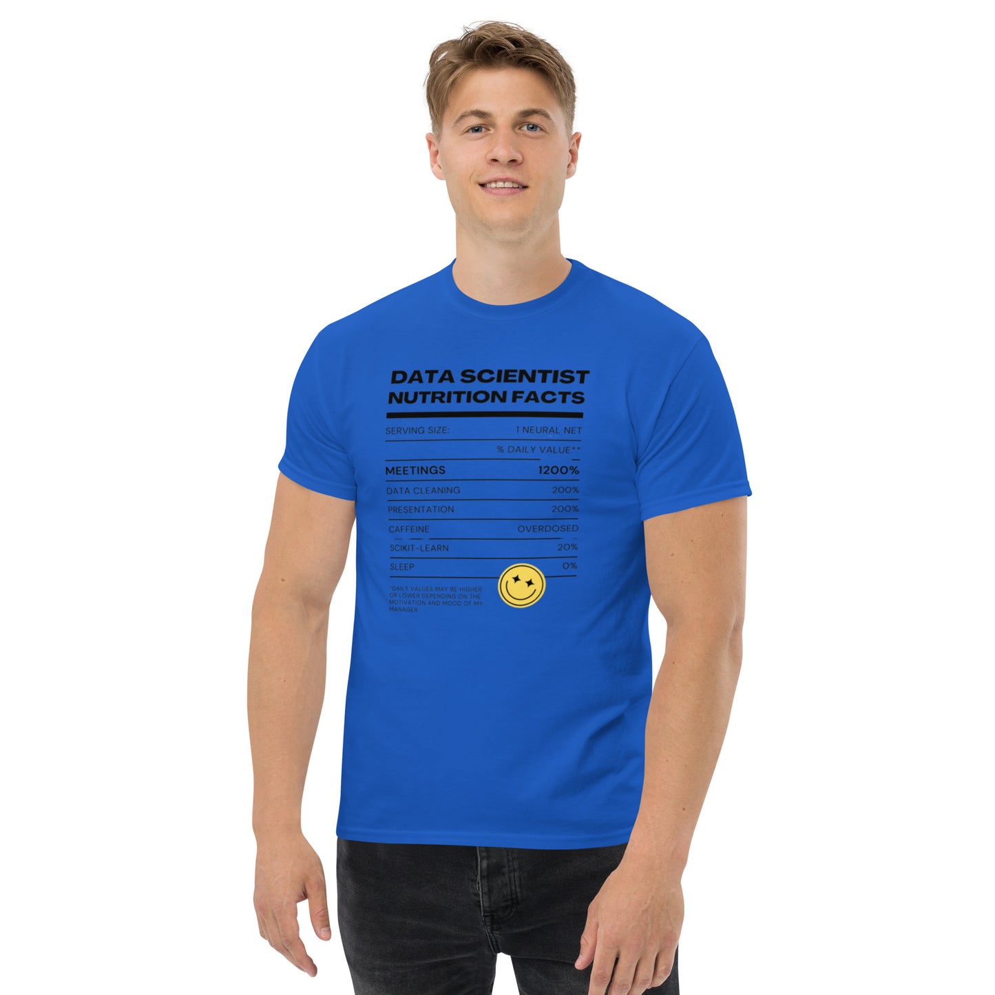 Men's Data Scientist T-shirt | Bright Colors