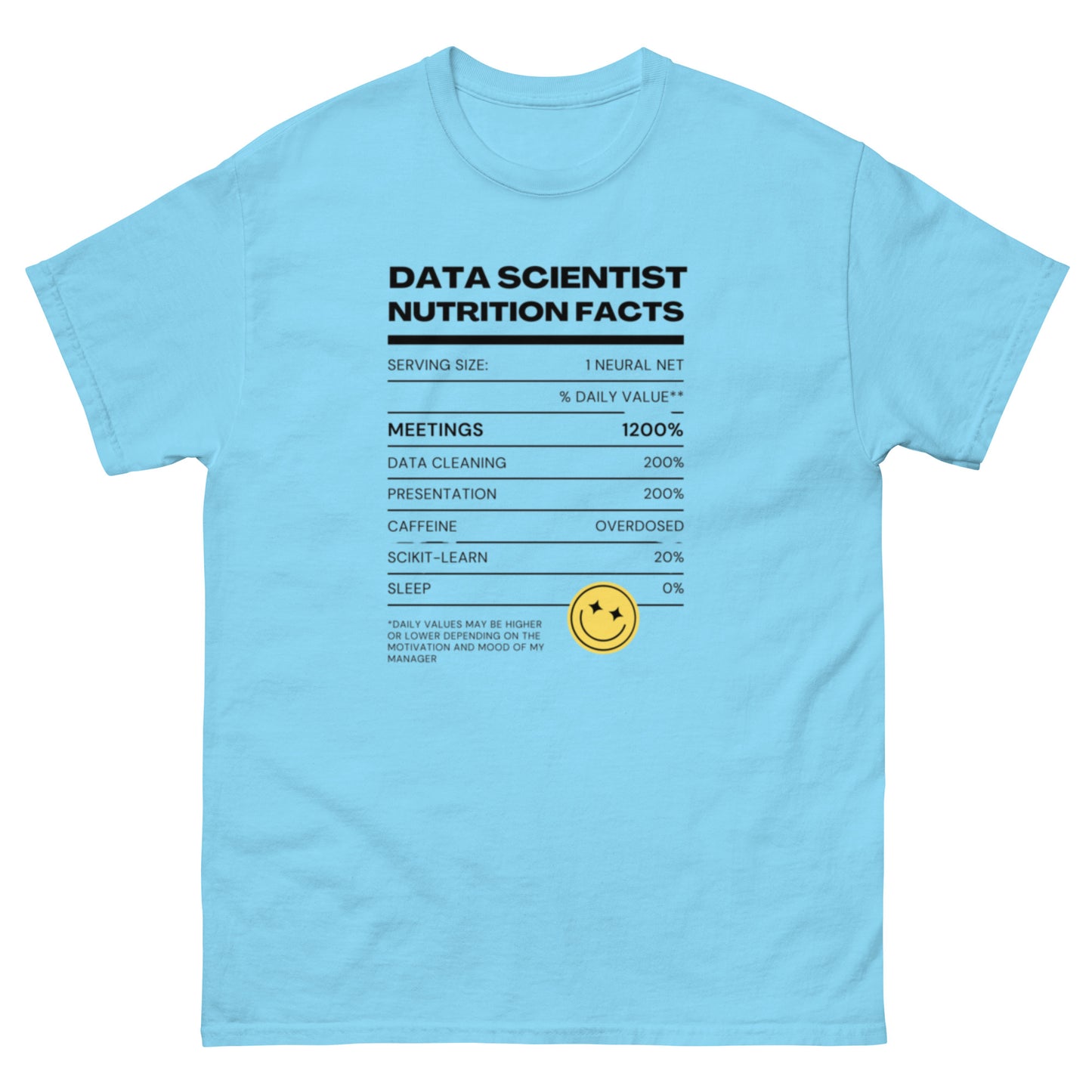 Men's Data Scientist T-shirt | Bright Colors
