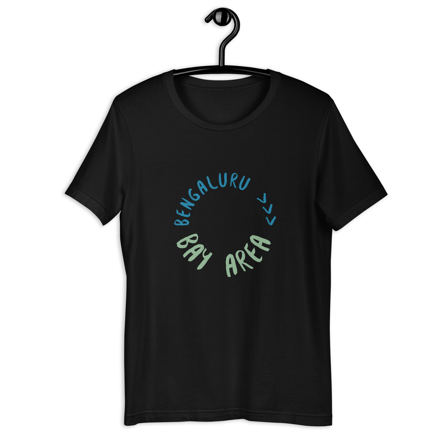 East Meets West: Bengaluru Beats Bay Area Unisex Tee