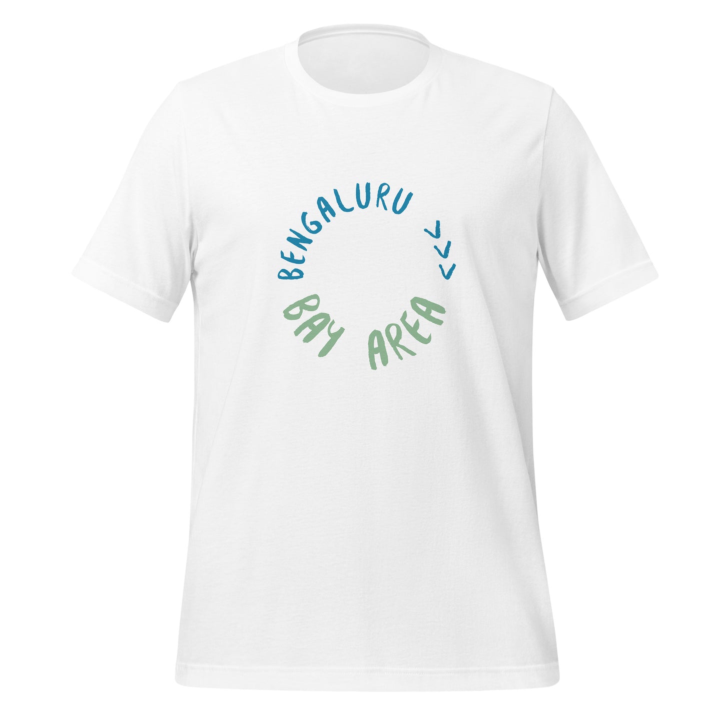 East Meets West: Bengaluru Beats Bay Area Unisex Tee