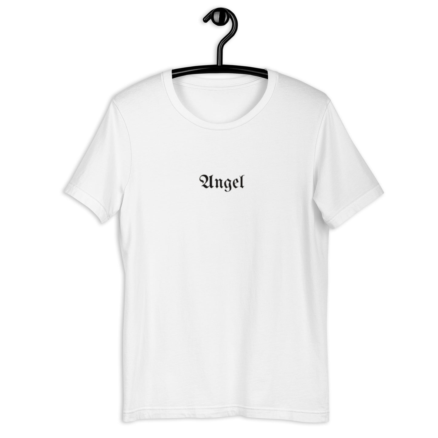 Heavenly Rebel: Angel Tee with Devil Wings